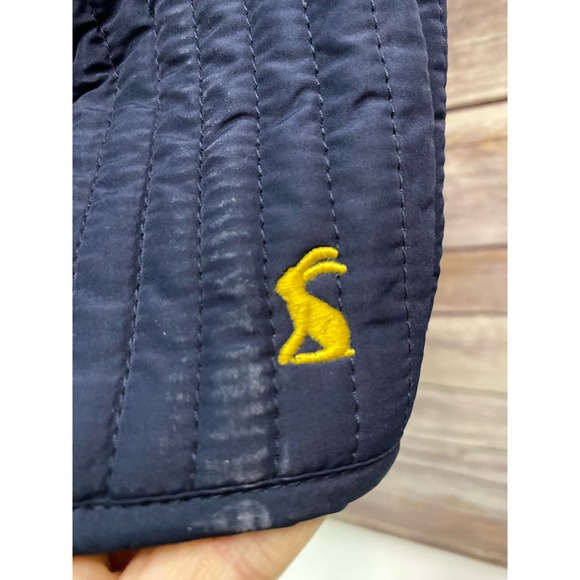 WOMEN'S JACKES FULL ZIP INSULATED PUFFER VEST EUC size 8 NAVY - Picture 8 of 11